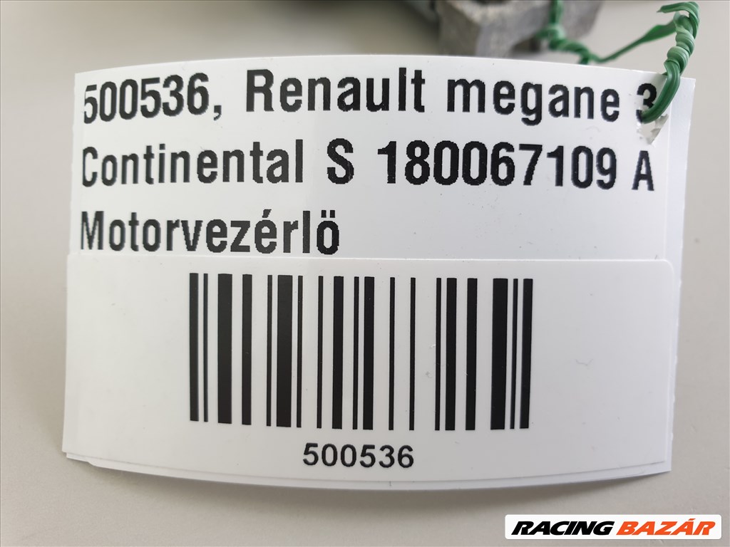 RENAULT MEGANE 3, Continental S 180067109 A, 536 / motorvezérlő  2. kép