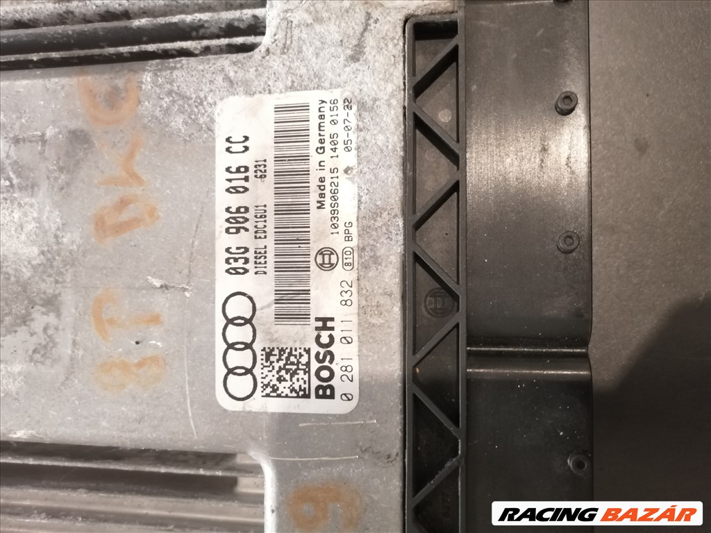 Audi A3 8P Motorvezérlő 8P ECU 2. kép