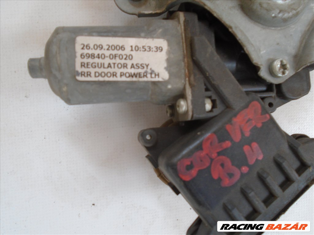 Toyota Corolla Verso (AR10) bal hátsó elektromos ablakemelő 698400f020 996994100 2. kép