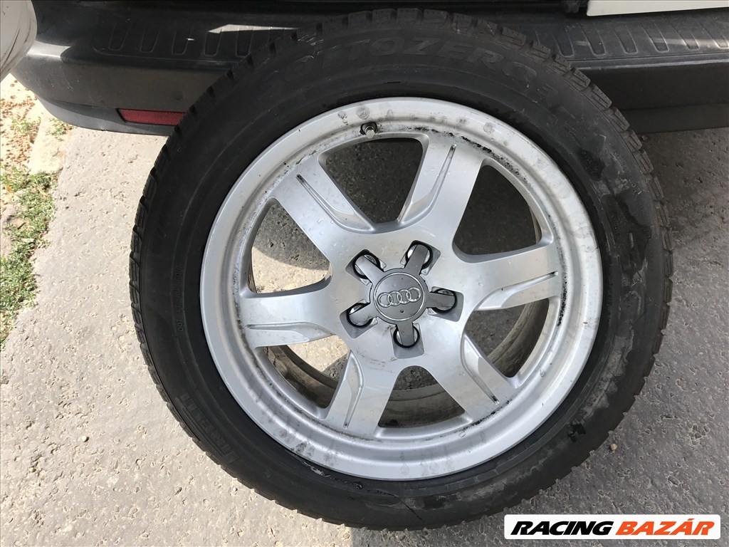 Audi A5 gyári 7,5X17-es 5X112-es ET28-as könnyűfém felni garnítúra eladó 1. kép