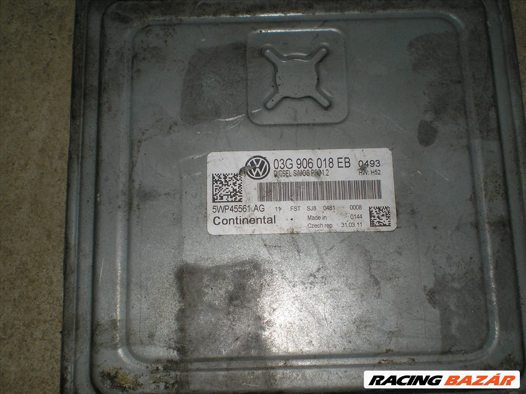 Volkswagen Passat B6 Passat b6 2.0 PD motorvezérlő  03g906018eb 1. kép