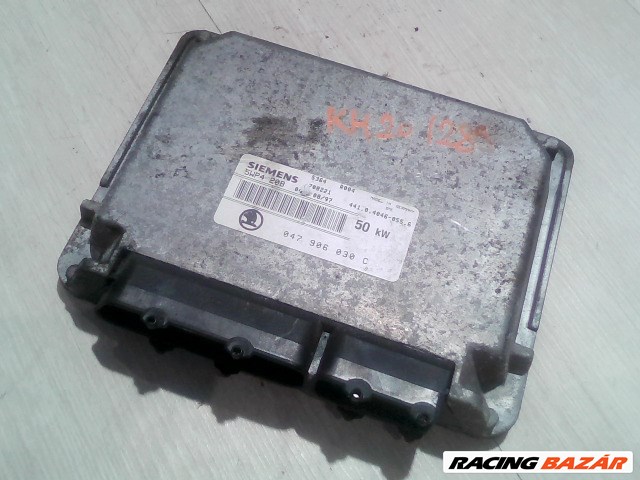 SKODA FELICIA -97 Motorvezérlő egység ECU PCM modul 1. kép