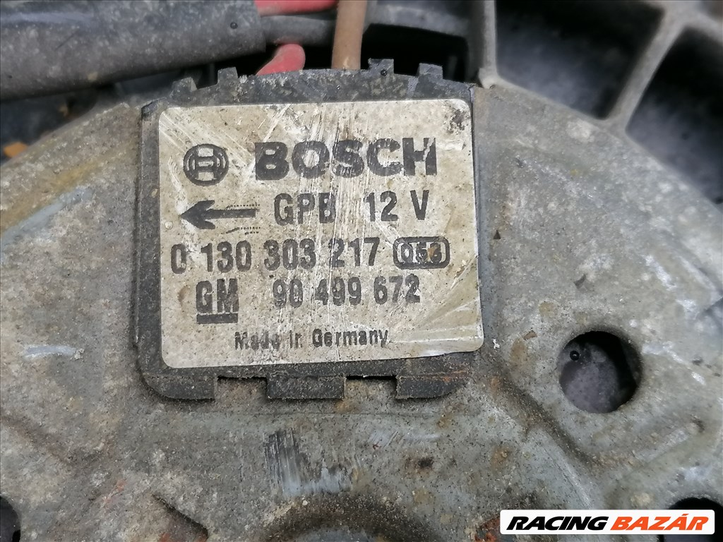 Opel Vectra B 2.0 DI 16V hűtőventilátor  0130303217 2. kép