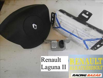 Renault Laguna II komplett légzsák air bag szett 