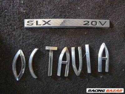 Skoda Octavia I 2000 csomagtérajtó embléma 