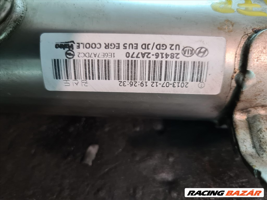 Hyundai I30 1.6 crdi D4FB EGR hűtő 284162a770 2. kép