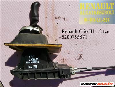 Renault Clio III 1.2tce 8200755871 sebességváltó kulissza 