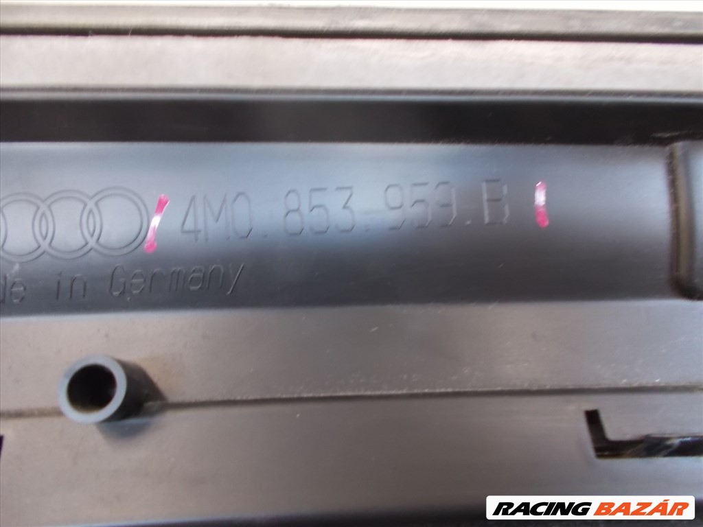 AUDI Q7 4M0 S-LINE bal első ajtó díszléc 2016- 4m0853959b 6. kép