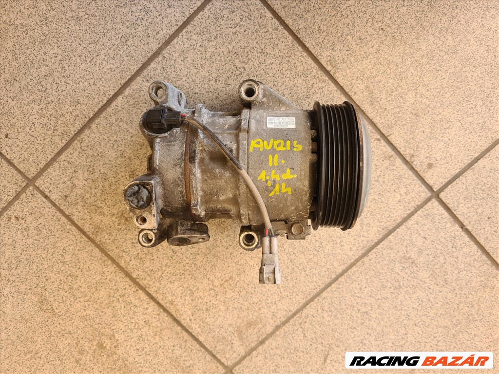TOYOTA AURIS II 1.4 D-4D Klímakompresszor GE447280-6600 2. kép