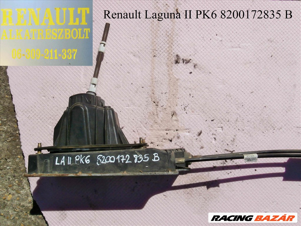 Renault Laguna II (PK6) 8200172835B sebességváltó kulissza  1. kép