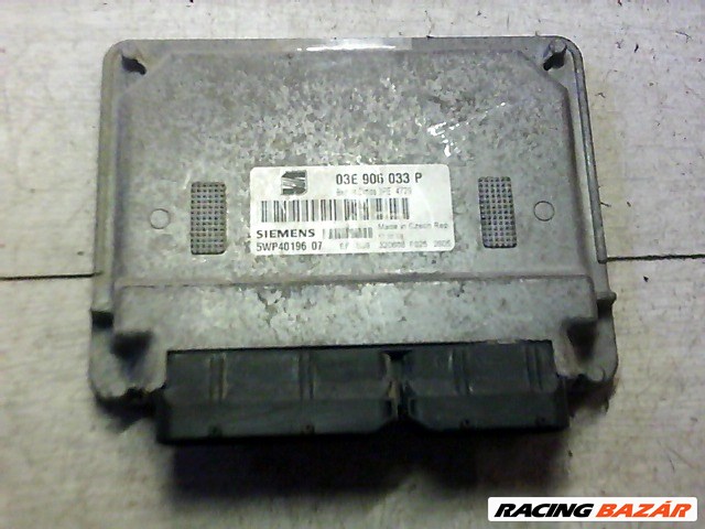 SEAT IBIZA 02-08 Motorvezérlő egység ECU PCM modul 1. kép