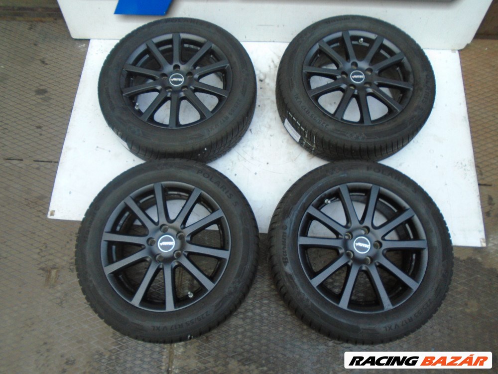 Alutec felniszett, téligumival - BMW (F48, G30) - 225/55R17 101V Barum Polaris 5 - Dot:2819 - 7mm (ár/db!) 2. kép