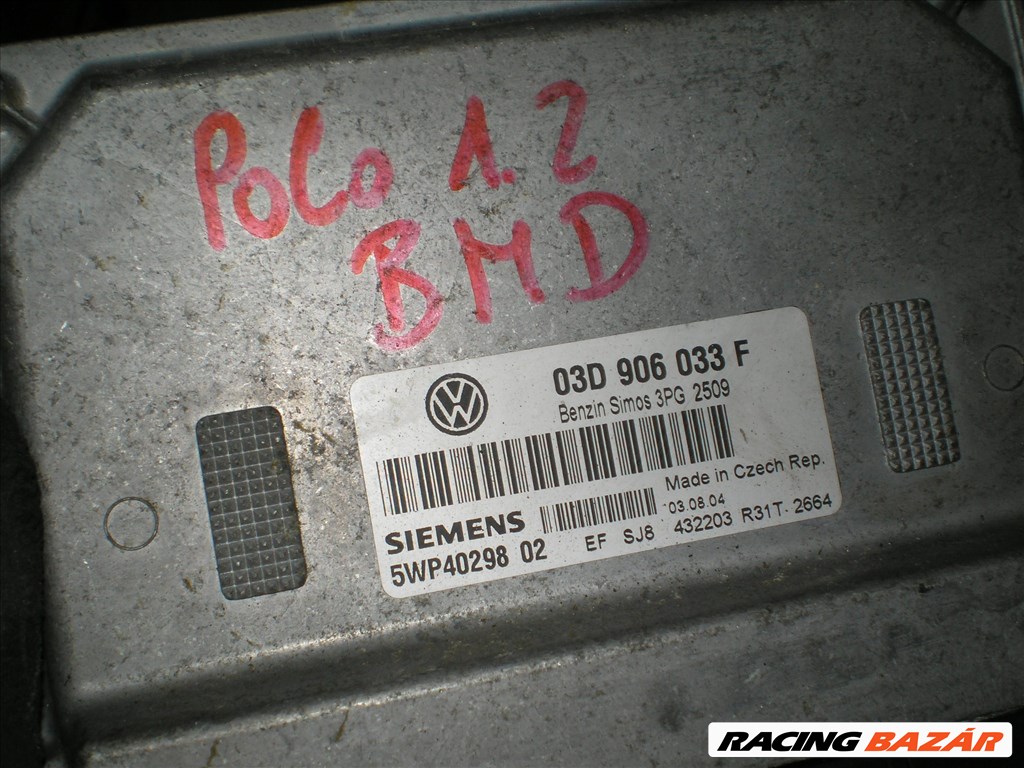 Volkswagen Polo 1.2 BMD motorvezérlő  03d906033f 1. kép