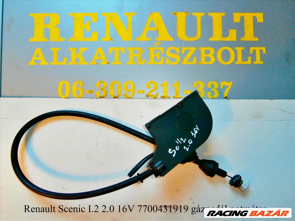 Renault Scenic I/2 2.0 16V gázpedál potméter 7700431919 1. kép