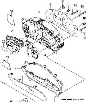 DAEWOO MATIZ 01-05 KILÓMÉTERÓRA 1. kép