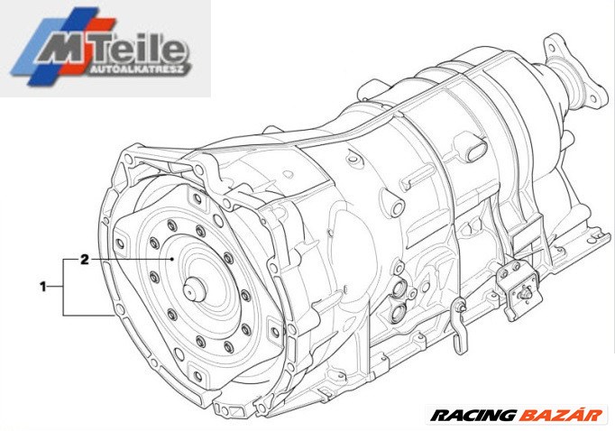AUTOMATA VÁLTÓ BMW E83 , E83 LCI 3.0D M57N2 6HP26Z 1. kép