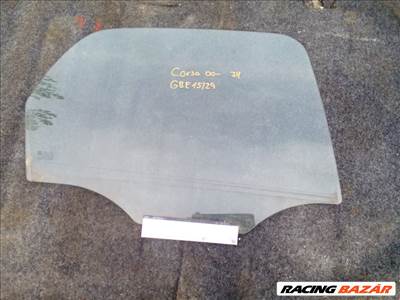 OPEL CORSA C 00-06 Jobb hátsó ajtóüveg