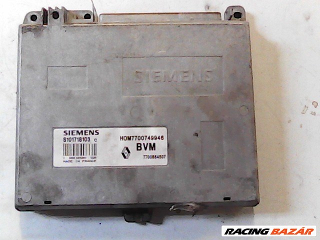 RENAULT CLIO 90-96 Motorvezérlő egység ECU PCM modul 1. kép