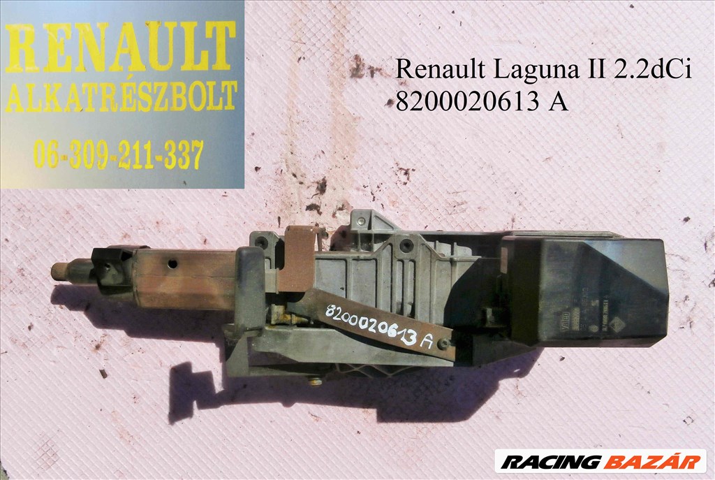 Renault Laguna II 2.2dCi 8200020613A kormányoszlop  1. kép