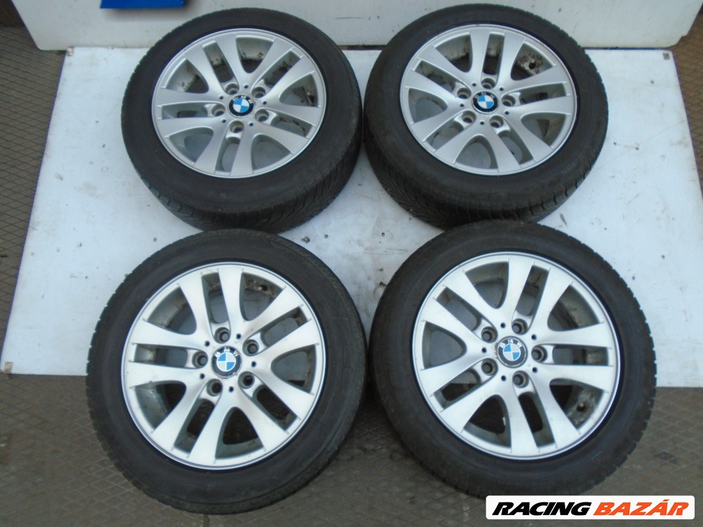 BMW alufelni szett, téli gumikkal - Goodyear Performance  - 205/55/16 - 91H - 5mm - dot:2816 2. kép