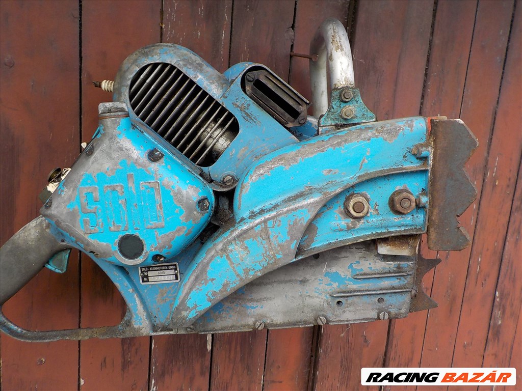 SOLO REX 6010-ES TIPUSÚ,RÉGI OLDTIMER LÁNCFŰRÉSZ ELADÓ 2. kép