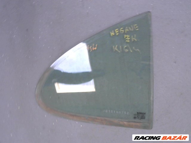 RENAULT MEGANE 95-99 Jobb hátsó fixüveg ajtóban 1. kép