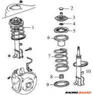 TOYOTA COROLLA 99.10-02.01 Bal első lengéscsillapító