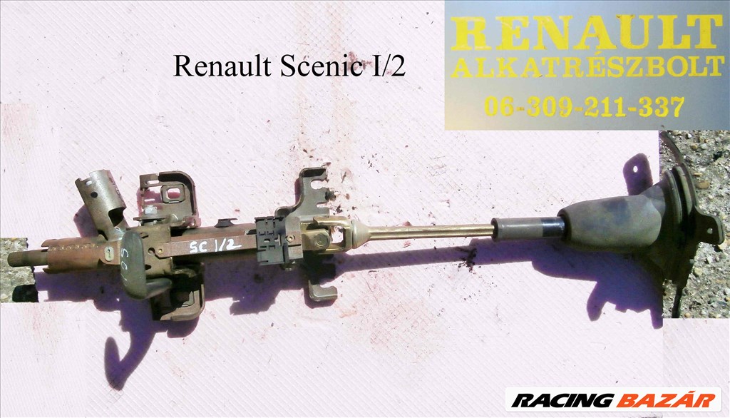 Renault Scenic I/2 kormányoszlop  10000 1. kép
