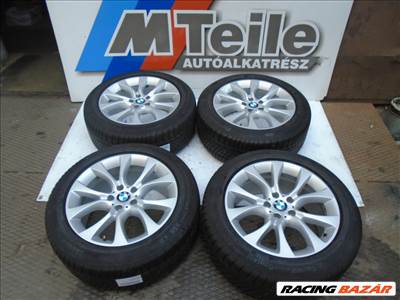 BMW alufelni szett téli gumival - V Speiche 450 - 255/50R19 107V ContiWinterContact - 5,5mm - DOT 4519 SSR (X5 , F15 höz!)