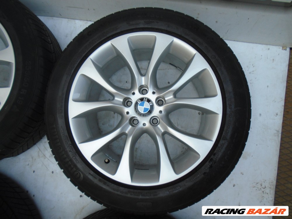 BMW alufelni szett téli gumival - V Speiche 450 - 255/50R19 107V ContiWinterContact - 5,5mm - DOT 4519 SSR (X5 , F15 höz!) 3. kép