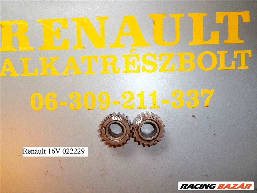 Renault 16V 022229 vezérműkerék  1. kép