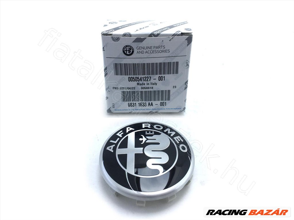 Felni közép dísz készlet ALFA ROMEO GIULIETTA - FIAT eredeti 50541227_KIT 3. kép