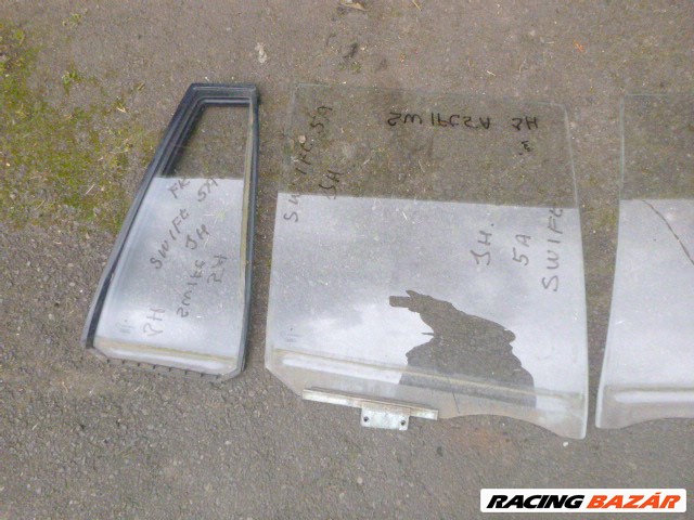 Suzuki Swift III 1998 5 AJTÓS HÁTSÓ ajtóüveg  2. kép