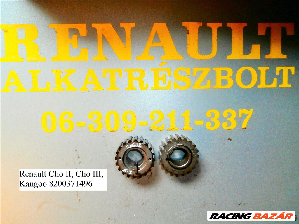Renault Clio II-III, Kangoo 8200371496 vezérműkerék  1. kép