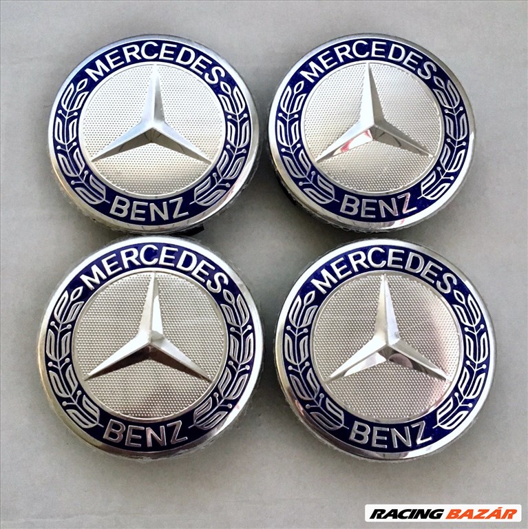 Új Mercedes Benz 75mm Alufelni Felni Kupak Porvédő Embléma A1714000025 1. kép