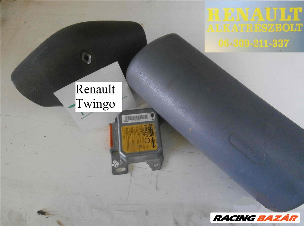 Renault Twingo légzsák air bag szett  1. kép
