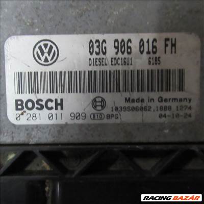 Volkswagen Golf V GT 2.0 TDI motorvezérlő BKD motorkód 03g906016fh