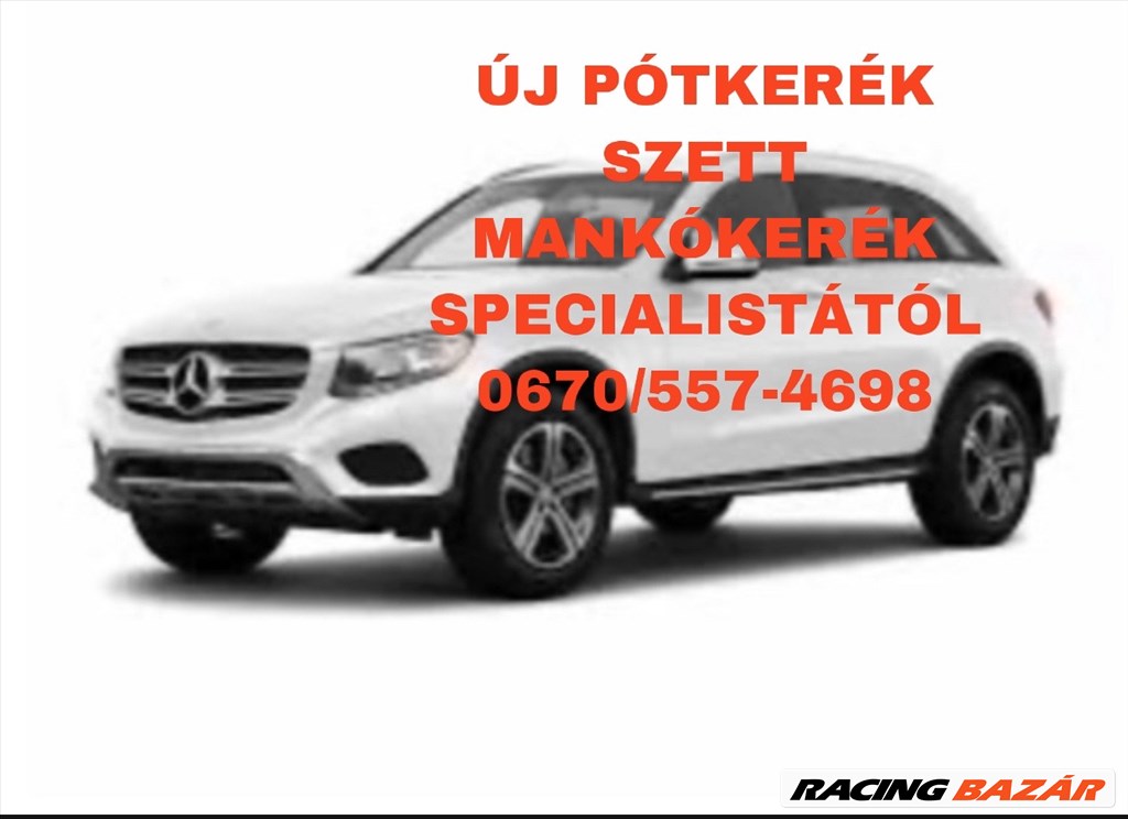 Mercedes Glc Amg Új Mankókerék 145/85R19 19” Coll Pótkerék Gyári Méret Glc Coupe Autó Emelő Szett m67456367 1. kép