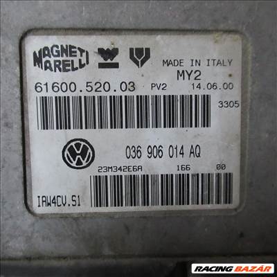Volkswagen Golf IV 1.4 16V motorvezérlő AHW motorkód 036906014aq