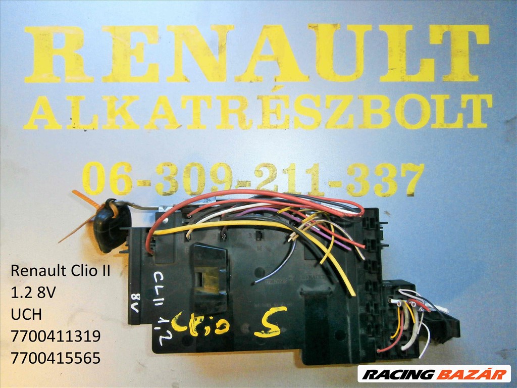 Renault Clio II 1.2 8V UCH komfort elektronika  7700411319 7700415565 1. kép
