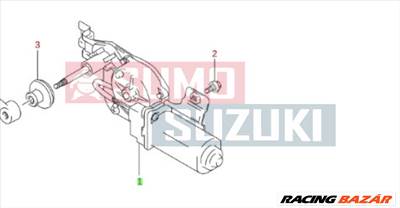 Suzuki Alto ablaktörlő motor hátsó 38810M76GA0