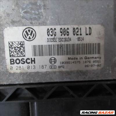 Volkswagen Passat B6 2.0 TDI motorvezérlő BKD motorkód  03g906021ld