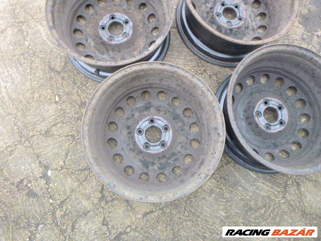 Volkswagen Golf IV VW 16 OS LEMEZFELNI 5X100 6,5 J 16 ET 42  5. kép