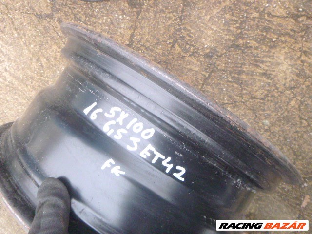 Volkswagen Golf IV VW 16 OS LEMEZFELNI 5X100 6,5 J 16 ET 42  7. kép