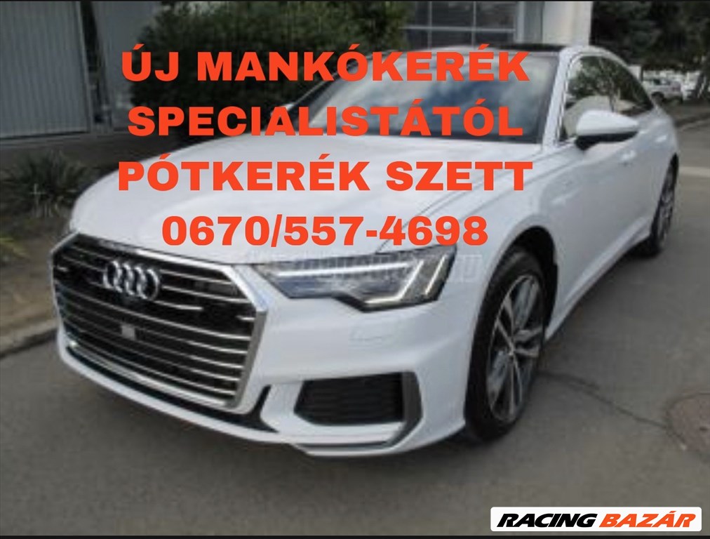 Audi A6 (C7 - 4G), Audi A6 (C6 - 4F) GYÁRI ÚJ MANKÓKERÉK SZÜKSÉGKERÉK PÓTKERÉK  1. kép