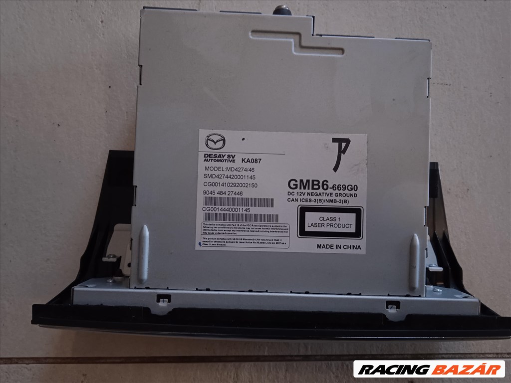 Mazda 6 lemezes CD lejátszó GMB6669G0 1. kép