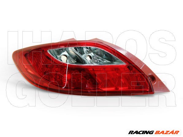 Mazda 2 2007-2013 - Hátsó lámpa üres bal DEPO 1. kép