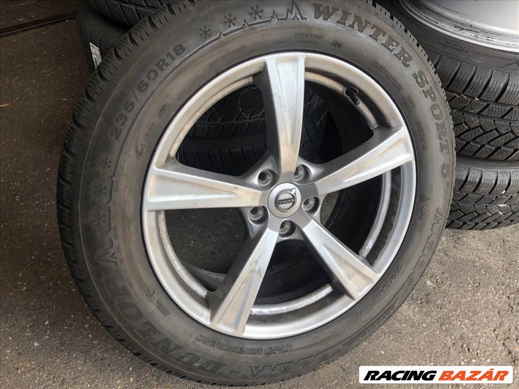 Volvo XC60 XC90 8X18-as 5X108-as ET42,5 könnyűfém felni garnitúra eladó 2. kép