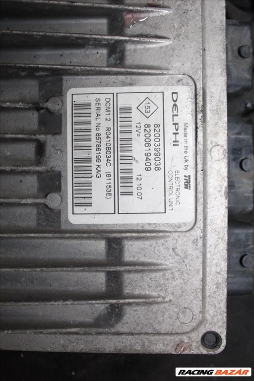 Renault 2007 1.5DCI motorvezérlő elektronika  8200399038 2. kép