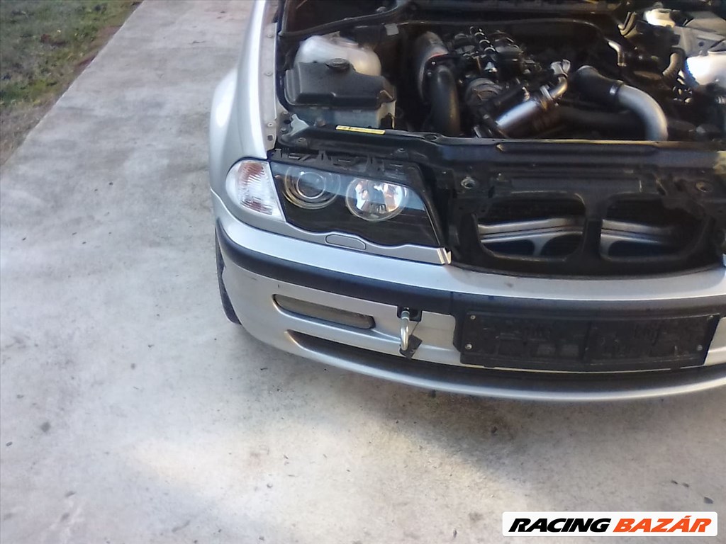 BMW E46 Sedan Titansilber szinben bontódik. 320d. 2. kép
